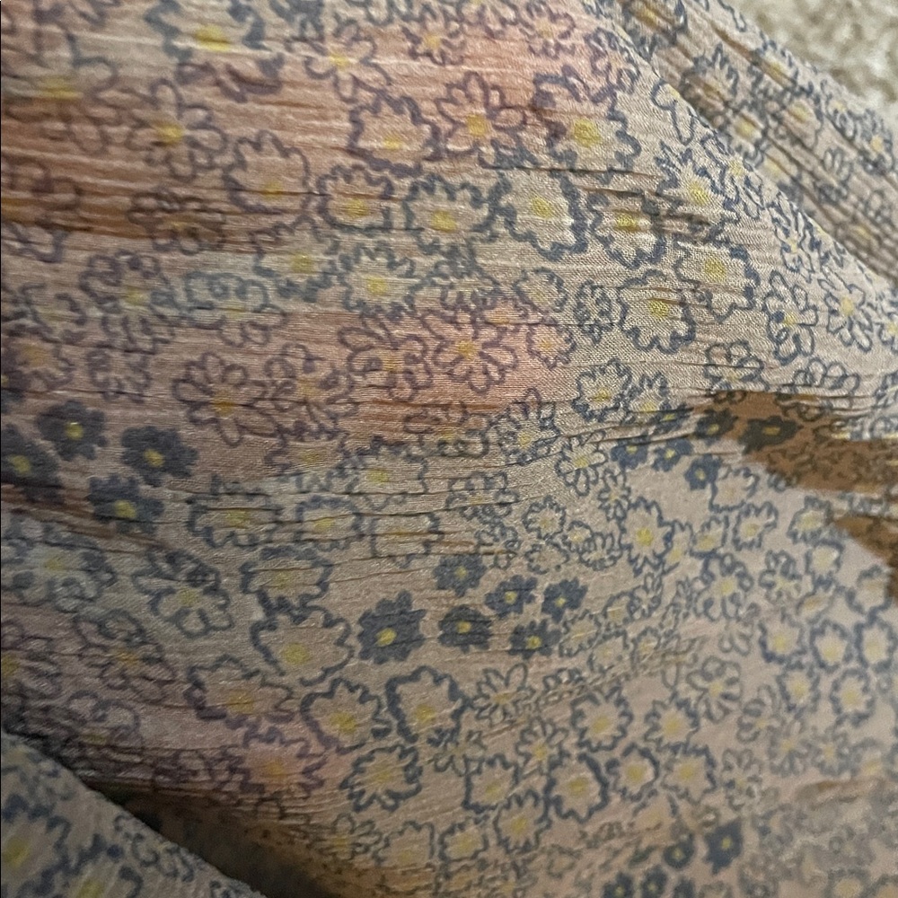 Free people Floral Print Women's Top - Picture 6 of 8